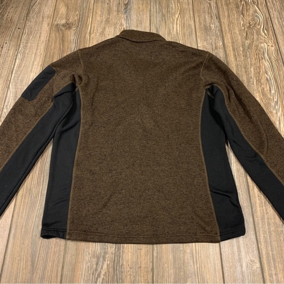 Avanlanche Brown Fleece Pullover Large Sweatshirt - Picture 7 of 7